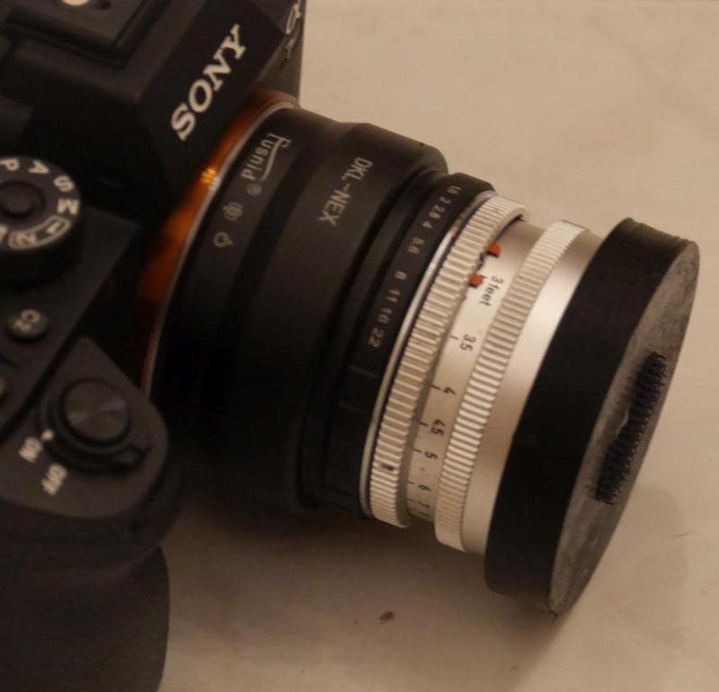 Cap for Retina Schneider-Kreuznach Xenon F/1.8 50mm lens