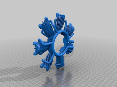 7 Cylinder Radial Engine