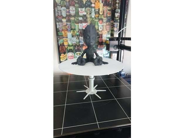 Plataforma giratoria para figuras.