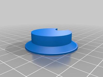 Aerogarden blank/plug with water cutout