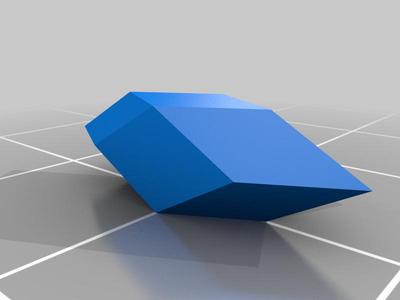 Blank Rhombic D4