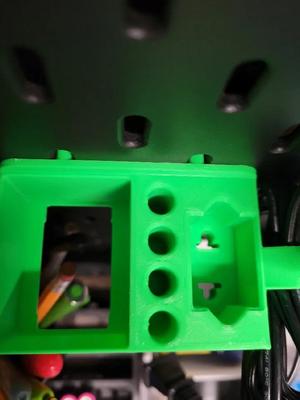 Bosch / Steinel Glue pen gun holder for Skadis system NA plug remix   