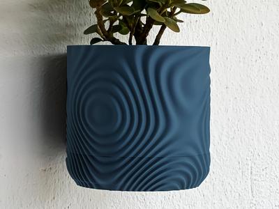 Wall Mounted Planter Pot with Drip tray