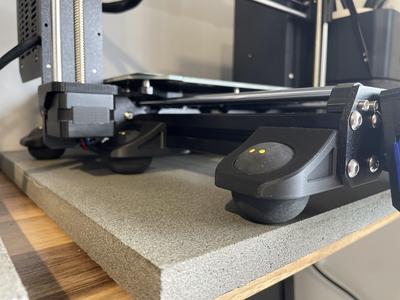 Prusa i3 MK3/MK3S/MK3S+ Squash Ball Feet System