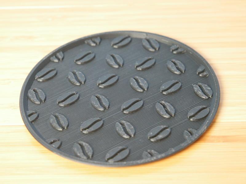 Minimalist Stacking Coffee Bean Coaster
