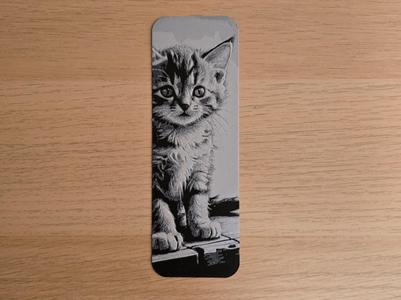 Kitten 3 Bookmark