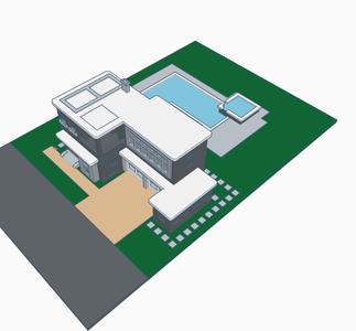 small house with a pool :)