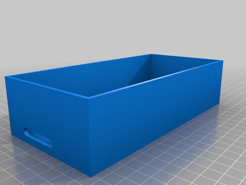 Box and lid for Quin-Dig-Uno and Mean Well LRS-50-5 Power Supply