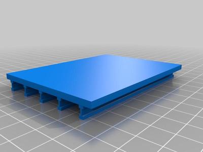 N Scale 1960s Generic Bridge