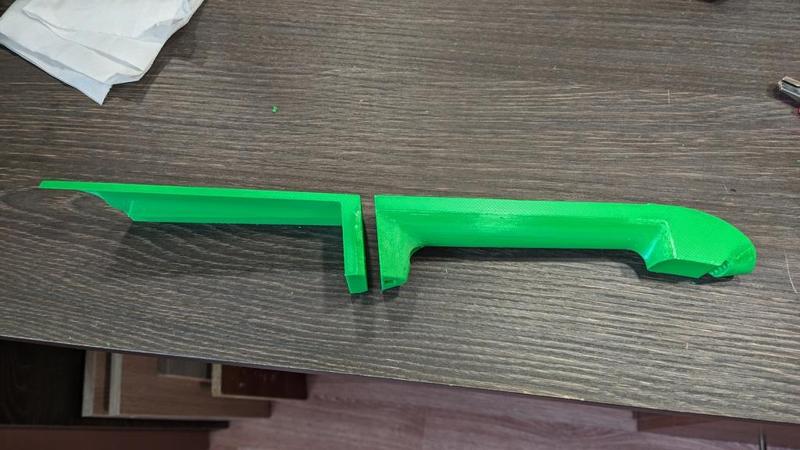 Parted long neck for JAx violin