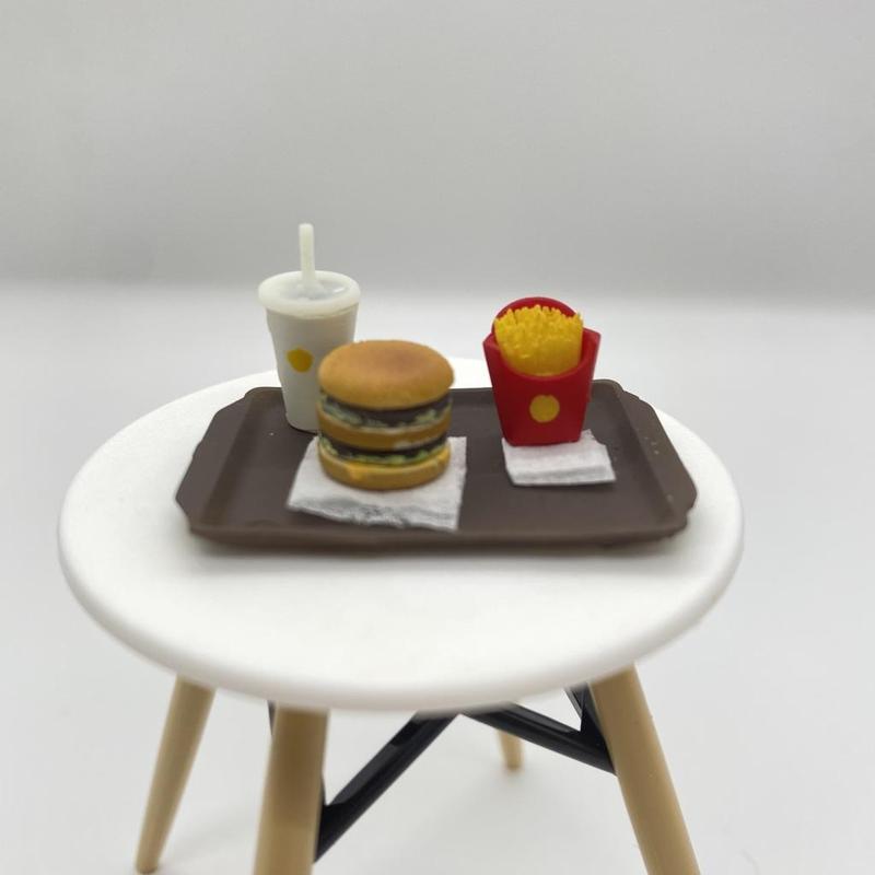 Hamburger set miniature 1/12 scale