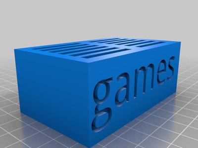 3ds game cartridge holder