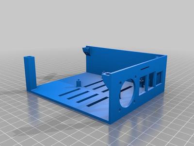 Ender 3 pro Raspberry Pi4 B case with step down converter