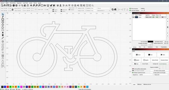 Bicicleta para CNC LASER