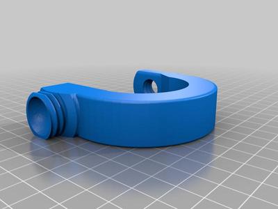 Clamp arm for Nano Vise V2 to fit round edge desks