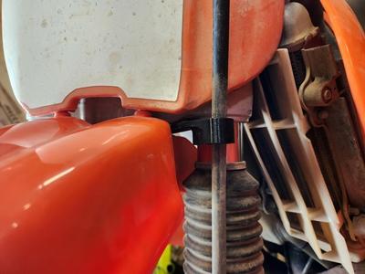 1998 KTM 200 Brake Cable Guide