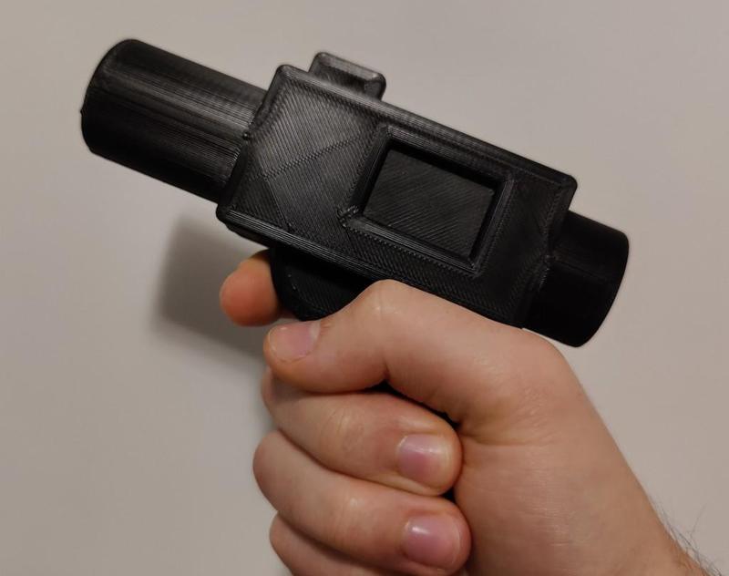 Scaled Up Lego DC-17 Blaster Pistol