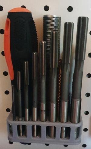 Wall mount for hand drill