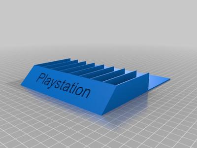 playstation 1 game stand
