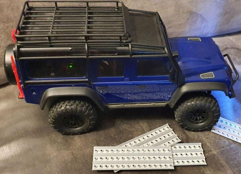 Sand Ladder Skid Plate for RC Crawler 1:18