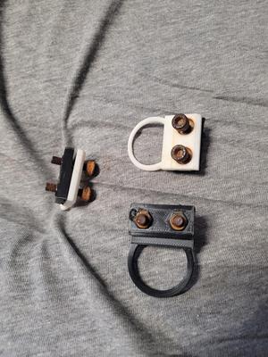 3 mm cable clamp plus hanging ring