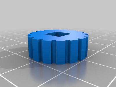 1/4-20 Module Leg Bolt Adjustment Wheel