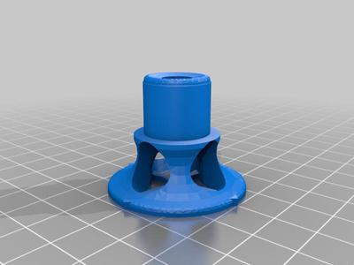 CircleCutBase with 17.75mm diameter for Precision Circle Cutter