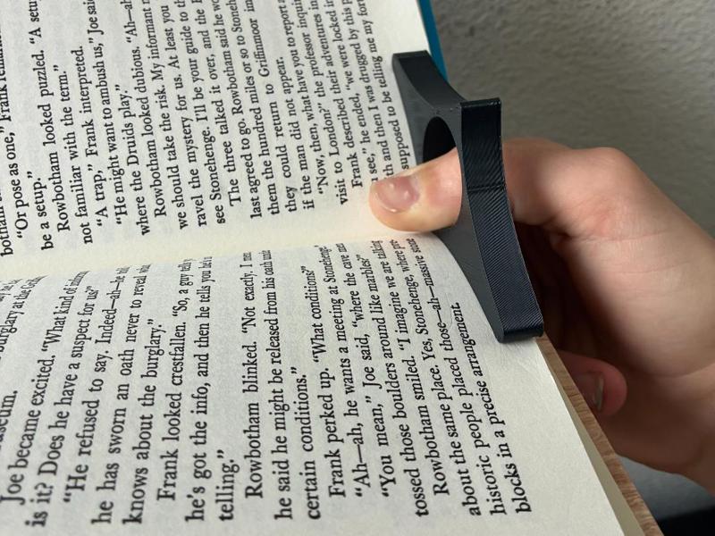 Page holder - Read books one handed with ease