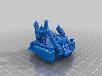 Nun tank turret pieces