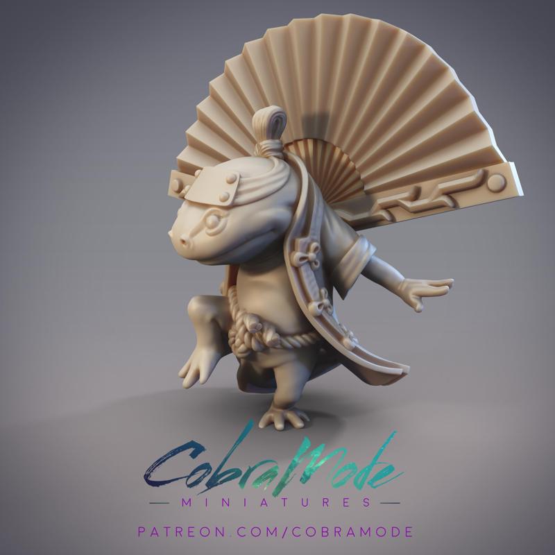 Hanarin, Hanzaki Salamander Ninja (Fan) (Pre-Supported)