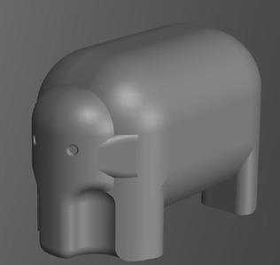 Easter Egg Elephant