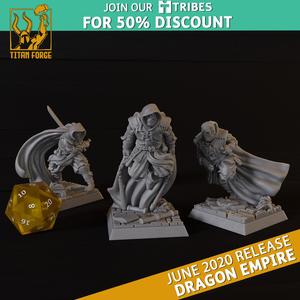 Ninjas - Dragon Empire - Titan Forge Miniatures June 2020