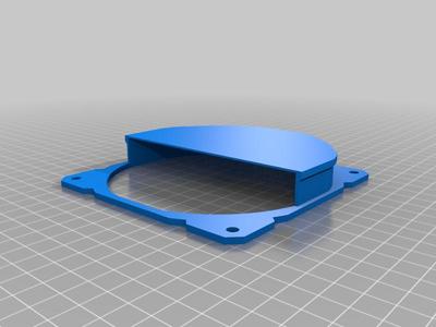 Low-Profile directional PC Exhaust Vent