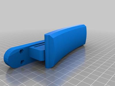 Handle to transform  computer cabinet in backpack
