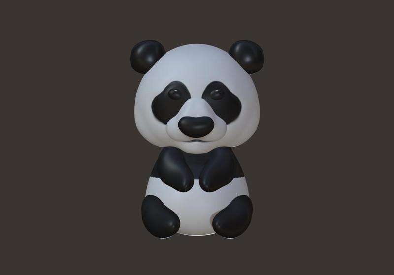 Anan (Giant panda in Hong Kong Ocean Park)