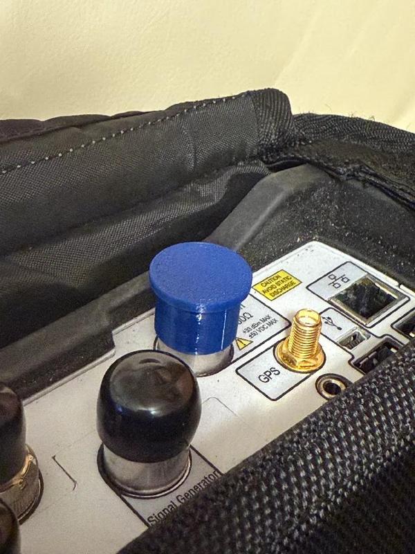 Dust caps for Type N Female and SMA Female connectors   