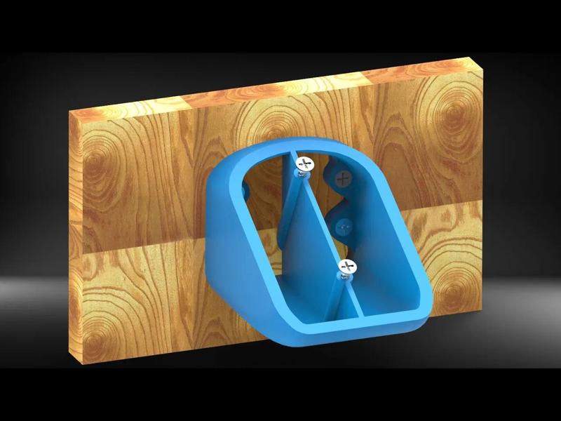 Wall holder for RYOBI 18V ONE+ Battery Charger   