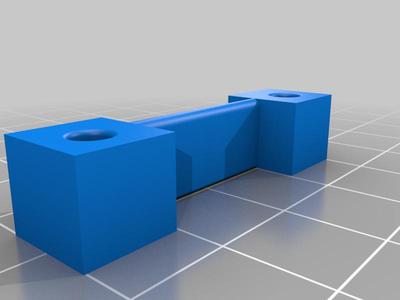Wanhao i3 anti-draft one piece spacer for hotend fan