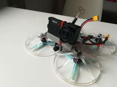 Firefly X lite mount for Crux3 Cinewhoop