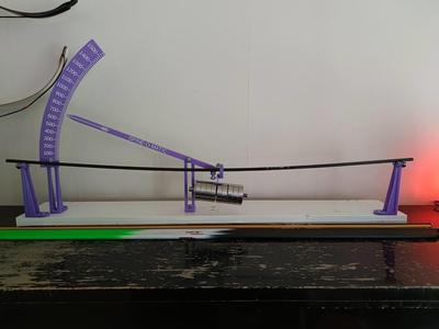 Spine-O-Matic - A spine tester for arrow shafts