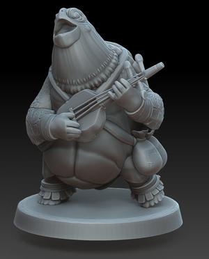 Sea Tortle Bard 01