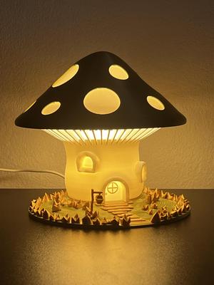 The Magic Mushroom Lamp!