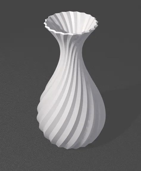 a basic cool flower vase   