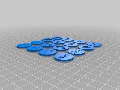 Mobile Suit Skirmish Tokens