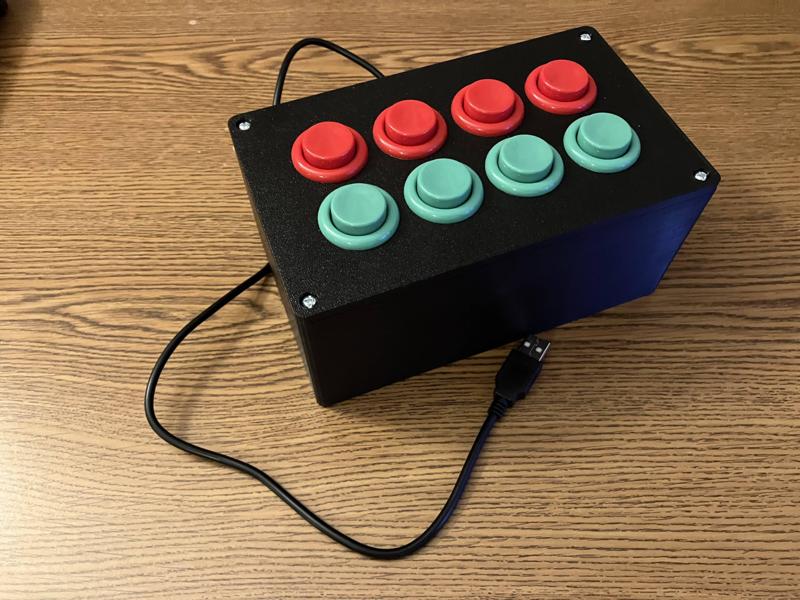 Sim Racing Button Box, Easy to build with Cheap Parts