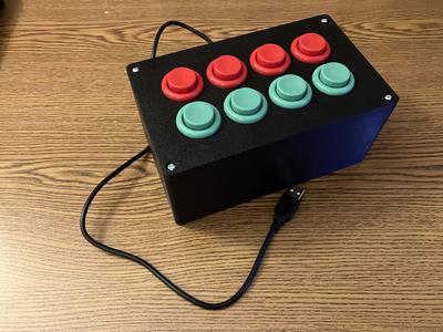 Sim Racing Button Box, Easy to build with Cheap Parts