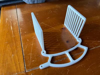 Bird Buddy combined fence, perch and suet ball mount   