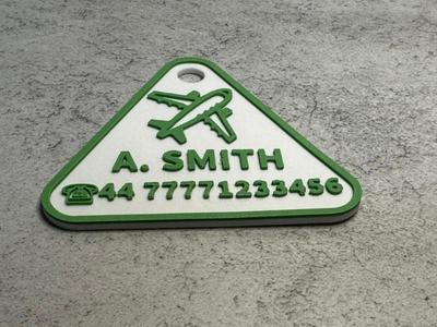 Customizable Luggage Tag