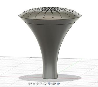 Shower head for garden can   