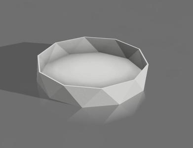 Low Poly Tray / Bowl